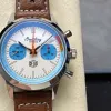 Breitling Top Time Deus Collaboration A233112A1A1X1 Replica - Weisses Zifferblatt Edelstahl