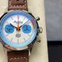 Breitling Top Time Deus Collaboration A233112A1A1X1 Replica - Weisses Zifferblatt Edelstahl