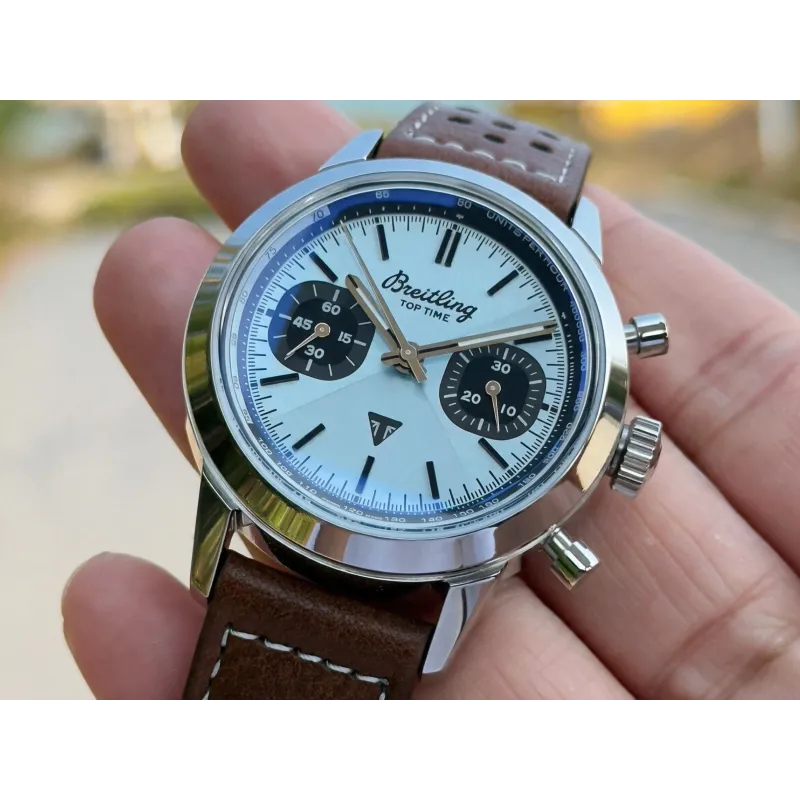 Breitling Top Time A23311121C1X1 Replica - Eisblaues Zifferblatt Edelstahl