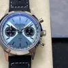 Breitling Top Time Triumph Chronograph A23311121C1X1 Replica - Blaues Zifferblatt Edelstahl