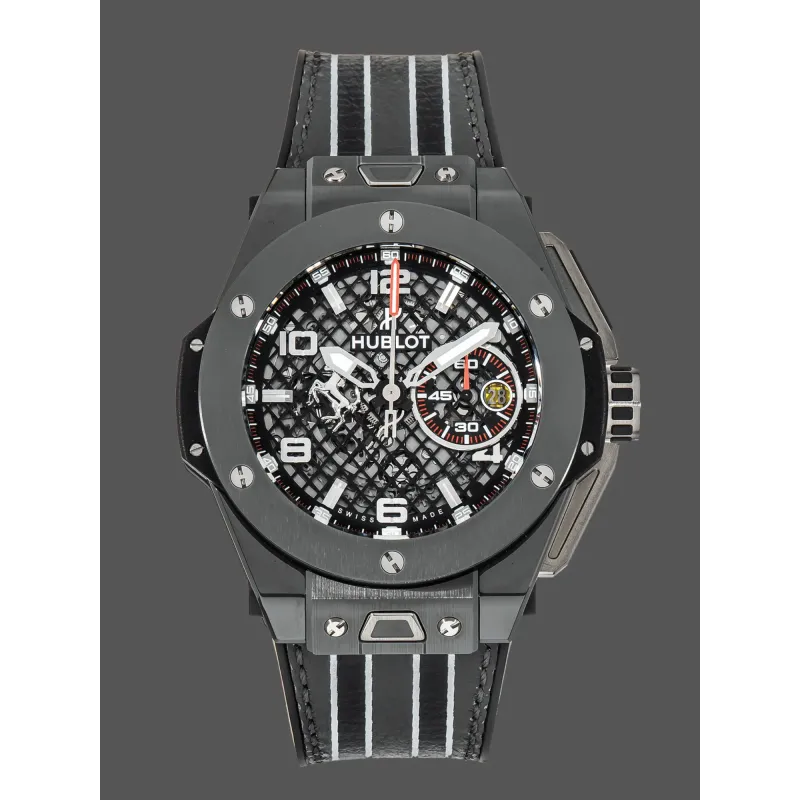 Hublot Big Bang Ferrari 401.FX.1123.VR Replica - Lederarmband Keramik
