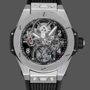 Hublot Big Bang Tourbillon BB-TB-45-SK Replica - Kautschukarmband Edelstahl