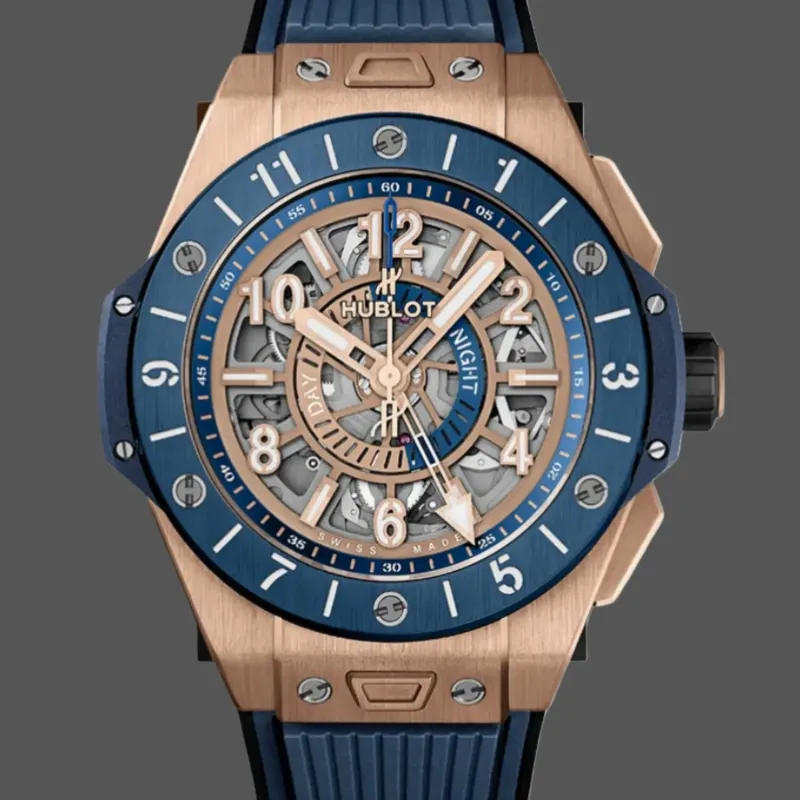 Hublot Big Bang 471.OL.7128.RX Replica - Kautschukarmband Rosegold