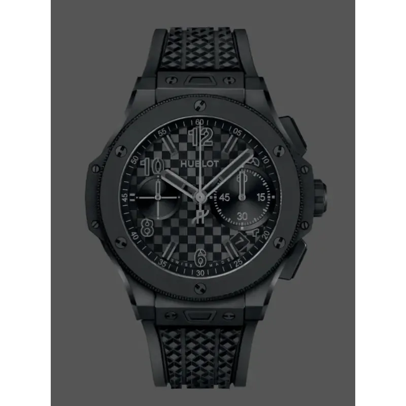 Hublot Big Bang 431.CI.1340.RX Replica - Schwarzes Zifferblatt Kautschukarmband