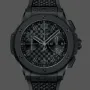 Hublot Big Bang 431.CI.1340.RX Replica - Schwarzes Zifferblatt Kautschukarmband