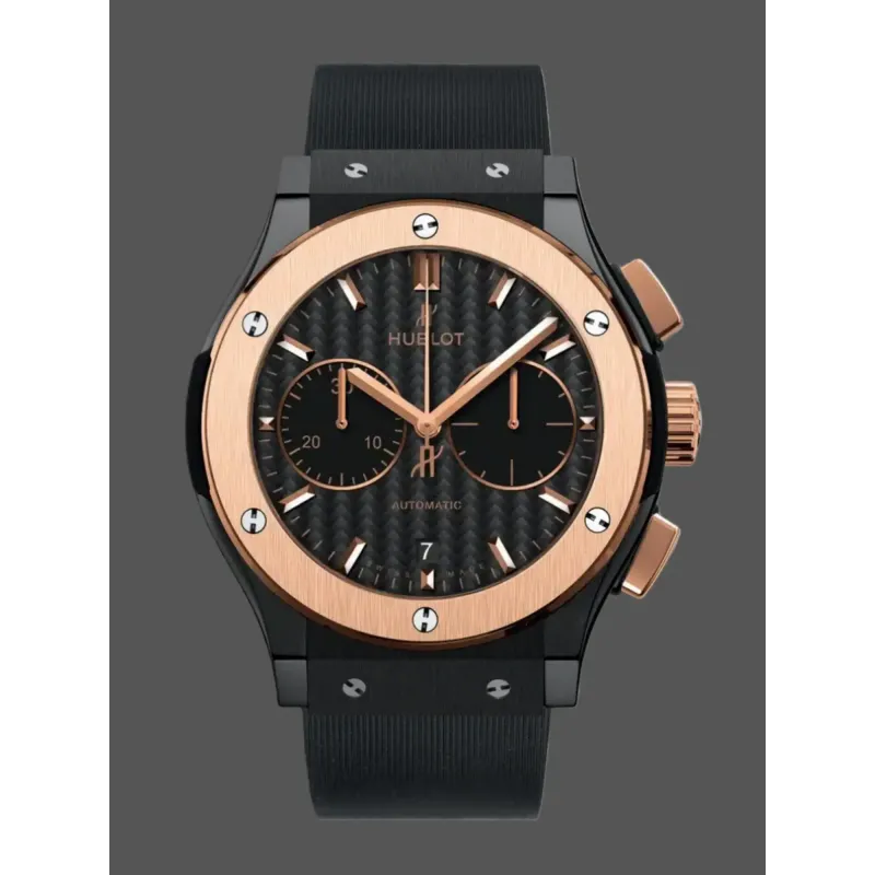 Hublot Classic Fusion Chronograph 521.CO.1781.RX Replica - Schwarzes Zifferblatt