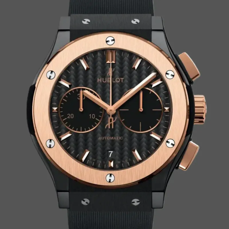 Hublot Classic Fusion Chronograph 521.CO.1781.RX Replica - Schwarzes Zifferblatt