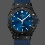 Hublot Classic Fusion Ceramic 542.CM.7170.RX Replica - Blaues Zifferblatt Kautschukarmband