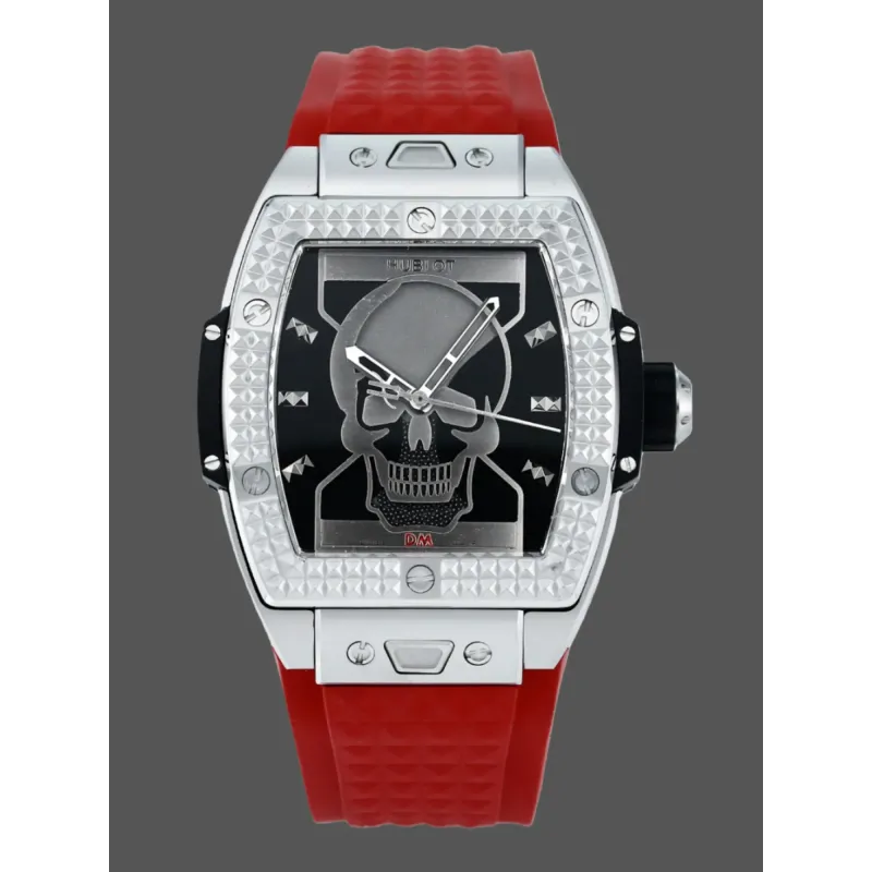 Hublot Spirit of Big Bang Skull 646.CI.0110.RX.DPM24 Replica - Silbernes Zifferblatt