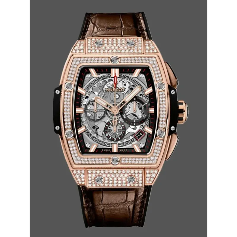 Hublot Spirit of Big Bang 641.OX.0183.LR.1704 Replica - Lederarmband Rosegold