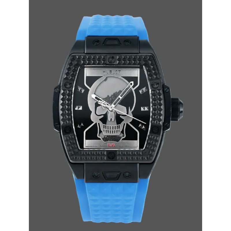 Hublot Spirit of Big Bang Skull 646.CI.0110.RX.DPM24 Replica - Silbernes Zifferblatt