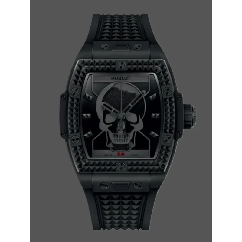Hublot Spirit of Big Bang Skull 646.CI.0110.RX.DPM24 Replica - Schwarzes Zifferblatt