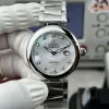 Omega Ladymatic Unisex 425.30.34.20.55.002 Replica - Perlmutt-Zifferblatt Edelstahl