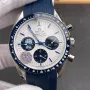 Omega Speedmaster Silver Award Snoopy 310.32.42.50.02.001 Replica - Silbernes Zifferblatt