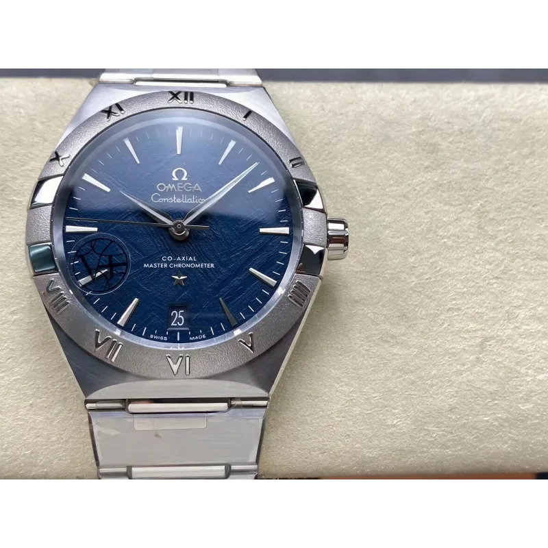 Omega Constellation 131.30.41.21.99.003 Replica - Blaues Zifferblatt Edelstahl