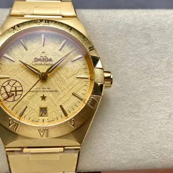 Omega Constellation 131.50.41.21.99.001 Replica - Champagner Zifferblatt Gelbgold