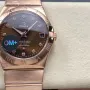 Omega Constellation 123.50.38.21.63.001 Replica - Braunes Zifferblatt Bicolor