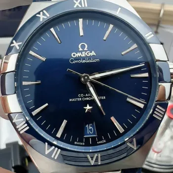 Omega Constellation 131.33.41.21.03.001 Replica - Blaues Zifferblatt Edelstahl