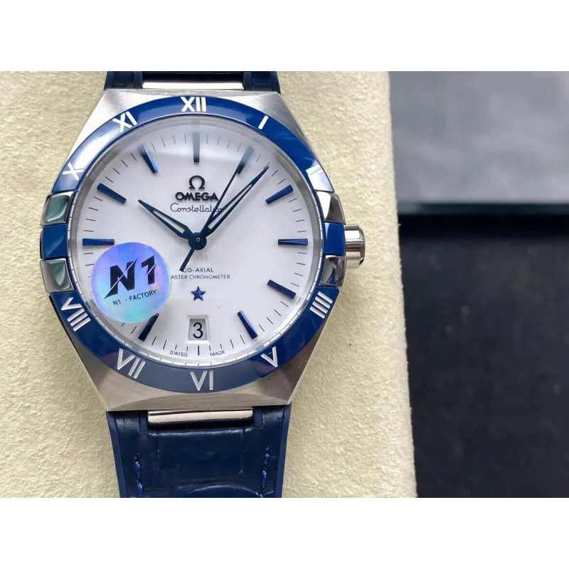 Omega Constellation 131.33.41.21.04.001 Replica - Weisses Zifferblatt Edelstahl