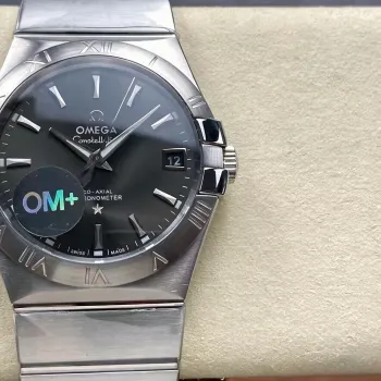 Omega Constellation 123.10.38.21.06.001 Replica - Graues Zifferblatt Edelstahl