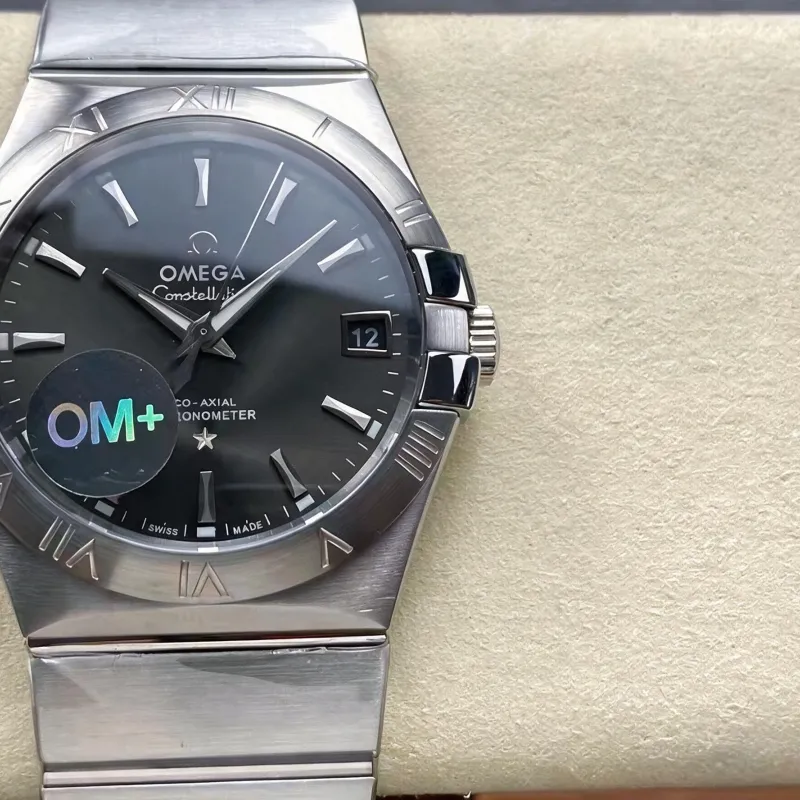 Omega Constellation 123.10.38.21.06.001 Replica - Graues Zifferblatt Edelstahl