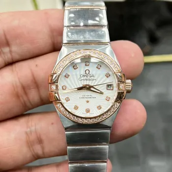 Omega Constellation Unisex 123.25.27.20.55.001 Replica - Perlmutt-Zifferblatt Bicolor