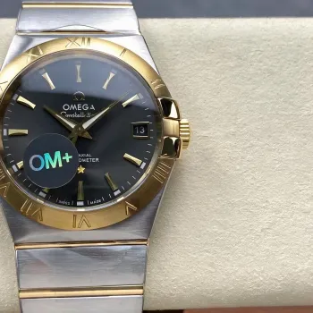 Omega Constellation 123.20.38.21.06.001 Replica - Graues Zifferblatt Edelstahl