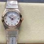 Omega Constellation Unisex 123.20.27.60.52.002 Replica - Silbernes Zifferblatt Edelstahl