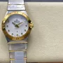 Omega Constellation Unisex 123.20.27.60.52.001 Replica - Silbernes Zifferblatt Edelstahl