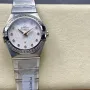 Omega Constellation Unisex 123.10.27.60.52.001 Replica - Silbernes Zifferblatt Edelstahl