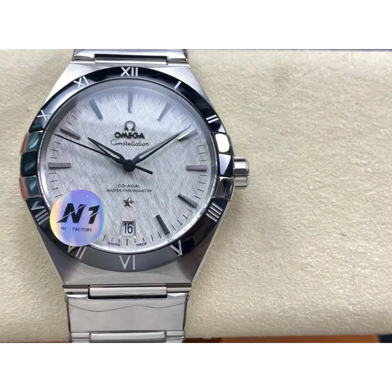 Omega Constellation 131.33.41.21.06.001 Replica - Graues Zifferblatt Edelstahl