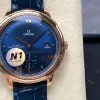 Omega De Ville 434.53.41.20.03.001 Replica - Blaues Zifferblatt Bicolor