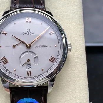 Omega De Ville 434.13.41.21.06.001 Replica - Silbernes Zifferblatt Edelstahl