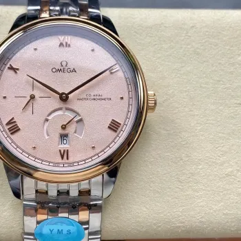 Omega De Ville 434.20.41.21.09.001 Replica - Linen Edelstahl