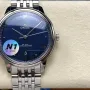 Omega De Ville 434.10.40.20.03.001 Replica - Blaues Zifferblatt Edelstahl