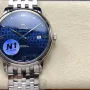 Omega De Ville 424.10.40.20.03.003 Replica - Blaues Zifferblatt Edelstahl
