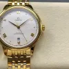 Omega De Ville 434.53.40.20.02.002 Replica - Silbernes Zifferblatt Bicolor