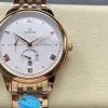 Omega De Ville 434.53.41.21.02.001 Replica - Silbernes Zifferblatt Bicolor