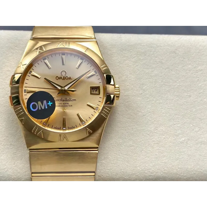 Omega Constellation 123.50.38.21.08.001 Replica - Champagner Zifferblatt Bicolor