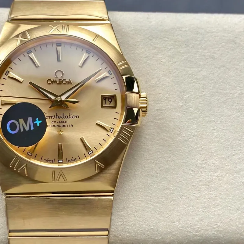 Omega Constellation 123.50.38.21.08.001 Replica - Champagner Zifferblatt Bicolor