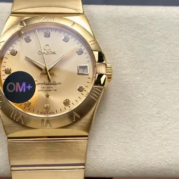 Omega Constellation 123.50.38.21.58.001 Replica - Champagner Zifferblatt Bicolor
