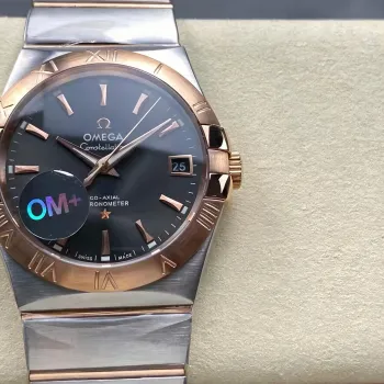 Omega Constellation 123.20.38.21.06.002 Replica - Graues Zifferblatt Edelstahl