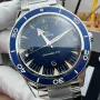 Omega Seamaster 234.30.41.21.03.001 Replica - Blaues Zifferblatt Geriffelte Luenette