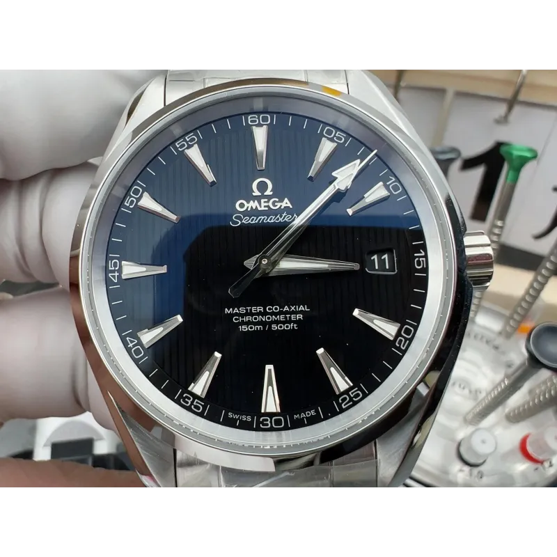 Omega Seamaster Aqua Terra 150M 231.10.42.21.01.003 Replica - Schwarzes Zifferblatt