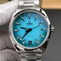 Omega Seamaster 220.10.41.21.03.006 Replica - Blaues Zifferblatt Edelstahl