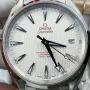 Omega Seamaster 231.10.42.21.02.004 Replica - Silbernes Zifferblatt Edelstahl