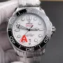 Omega Seamaster 210.30.42.20.04.001 Replica - Weisses Zifferblatt Geriffelte Luenette