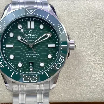 Omega Seamaster Diver 300M 210.30.42.20.10.001 Replica - Gruenes Zifferblatt Edelstahl