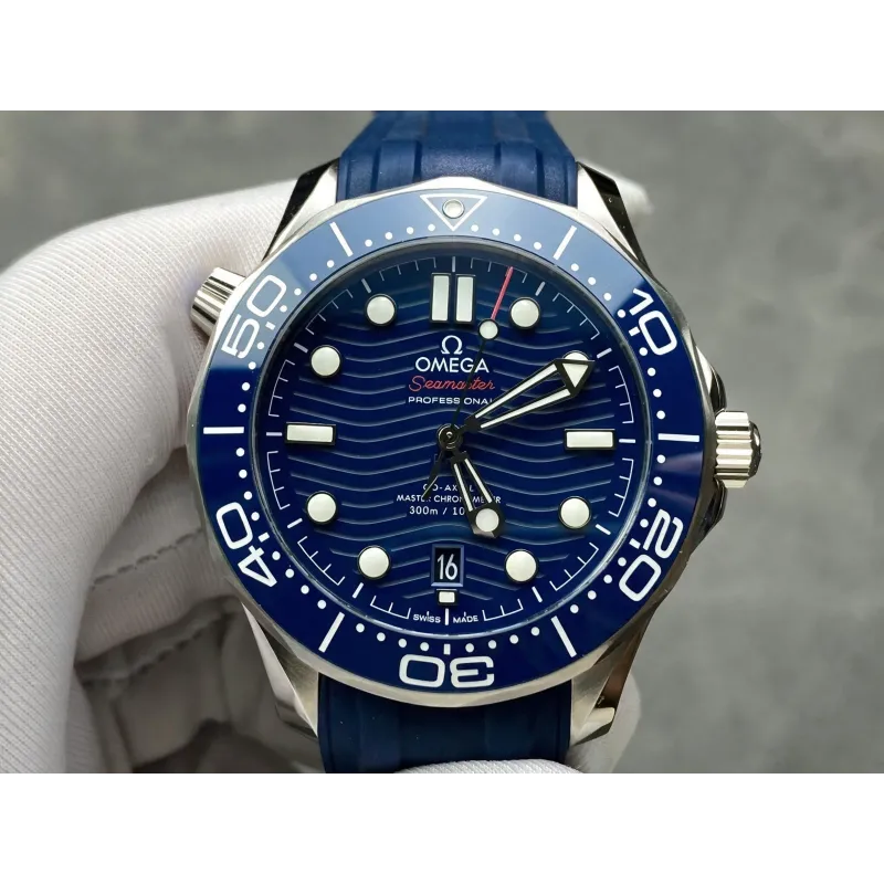 Omega Seamaster 210.32.42.20.03.001 Replica - Blaues Zifferblatt Edelstahl