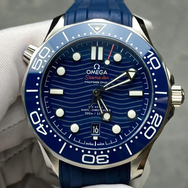 Omega Seamaster 210.32.42.20.03.001 Replica - Blaues Zifferblatt Edelstahl